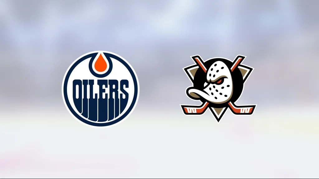 Edmonton reducerar matchserien mot Anaheim Ducks