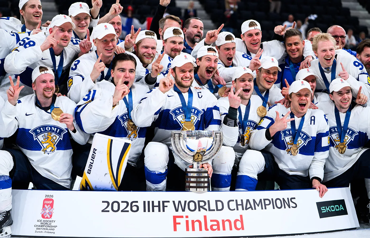 Finland är världsmästare – så var VM-finalen