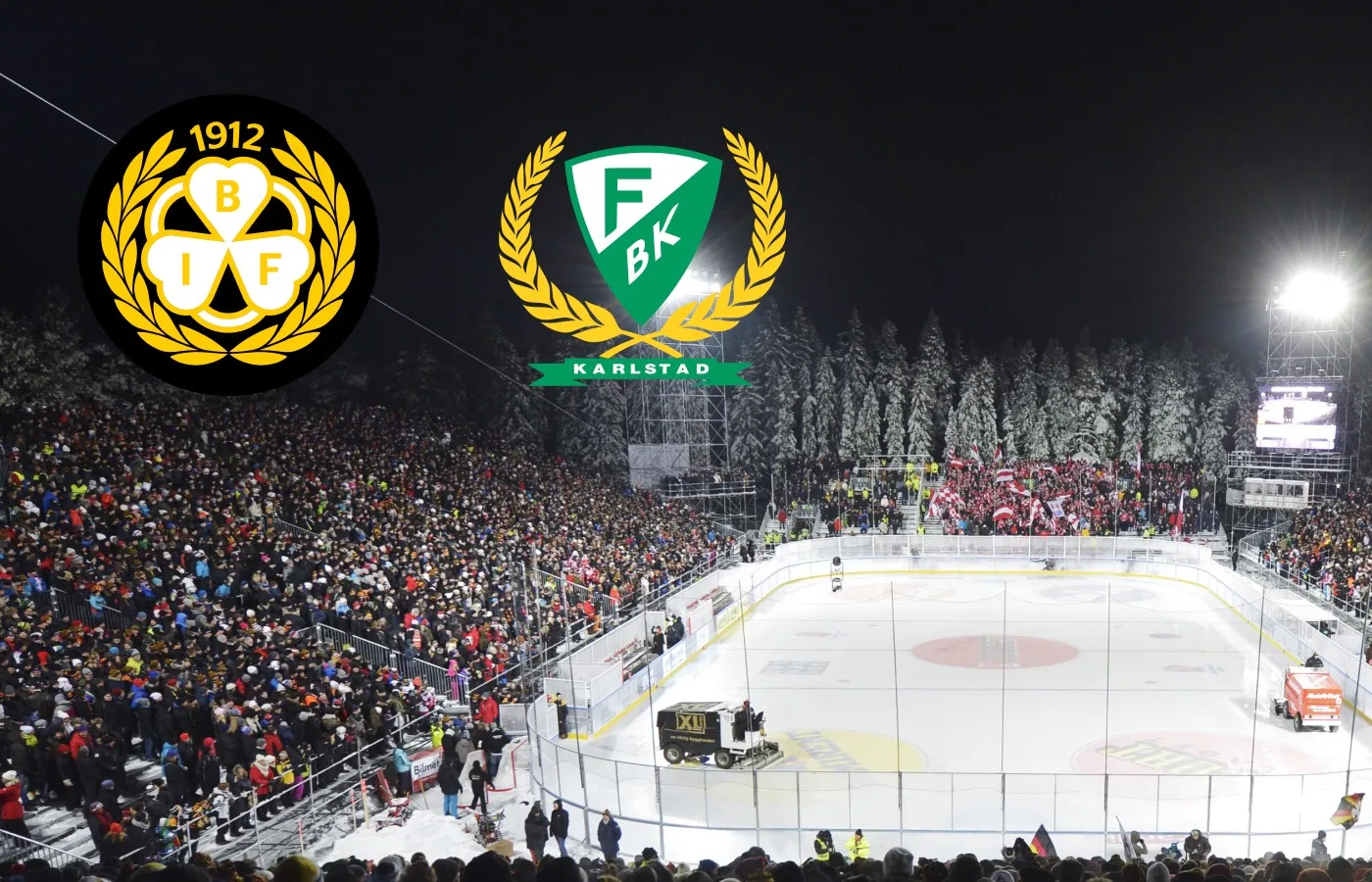 KLART: Brynäs arrangerar dubbla utomhusmatcher