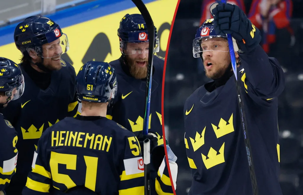 Jacob de la Rose. Tre Kronor. Hockey-VM.
