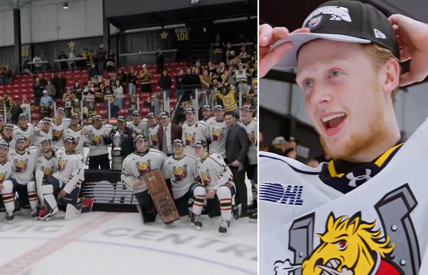 Gabriel Eliassons glädje: Klar för OHL-final