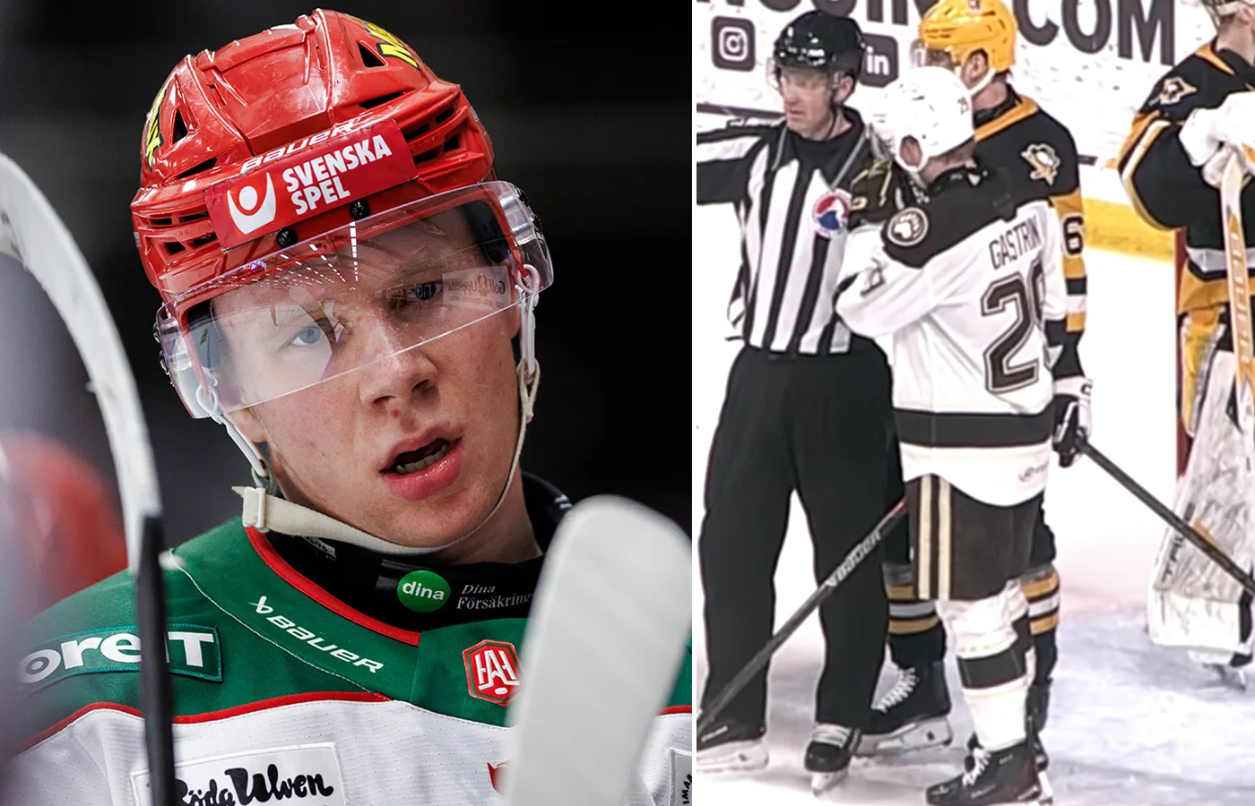 Så var Milton Gästrins debut i AHL