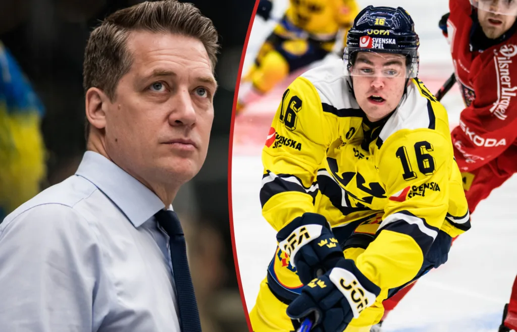 Sam Hallam. Anton Frondell. Tre Kronor.