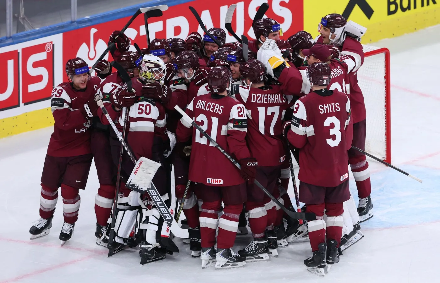 Lettland vinnare mot USA