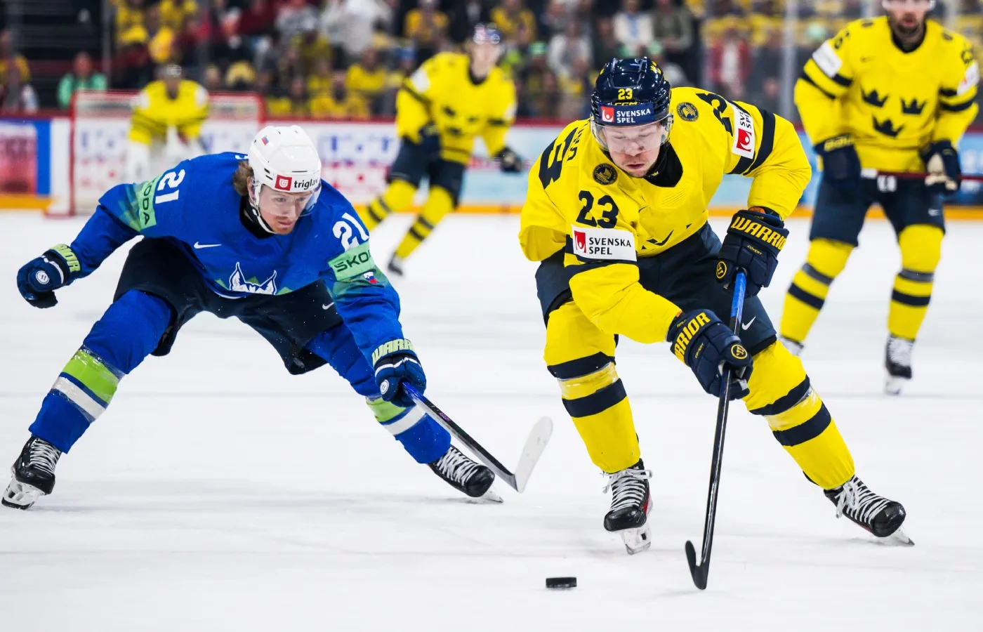 Hockey-VM på tv i dag: Så sänds Sverige – Slovenien