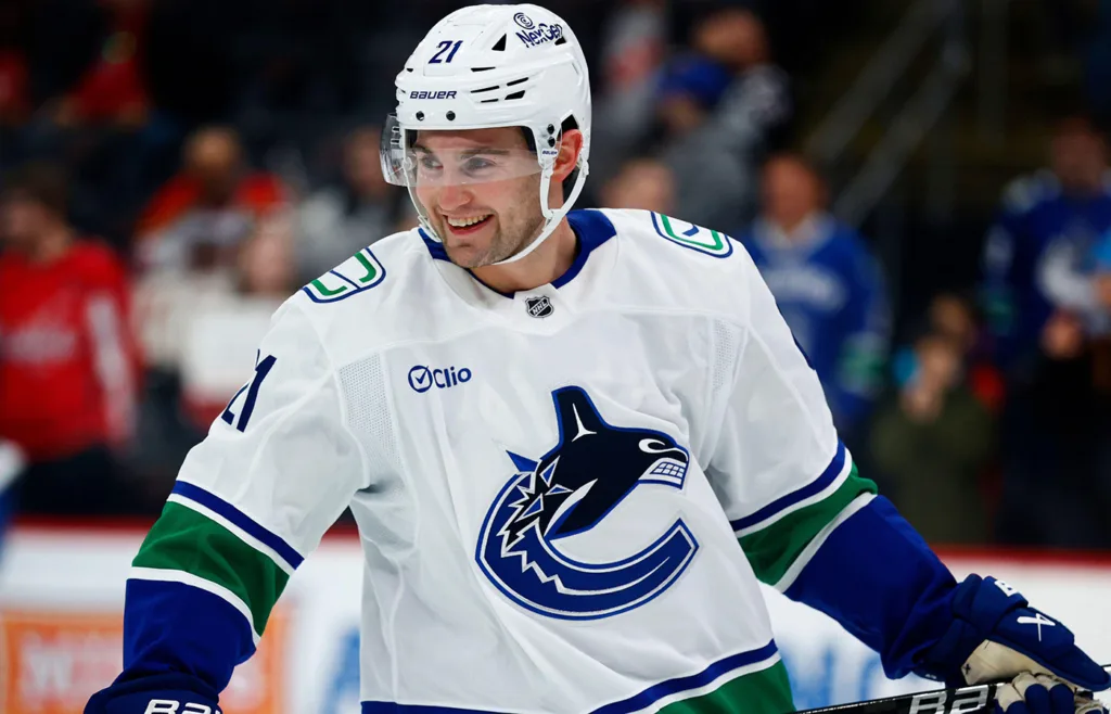Nils Höglander. Vancouver Canucks.