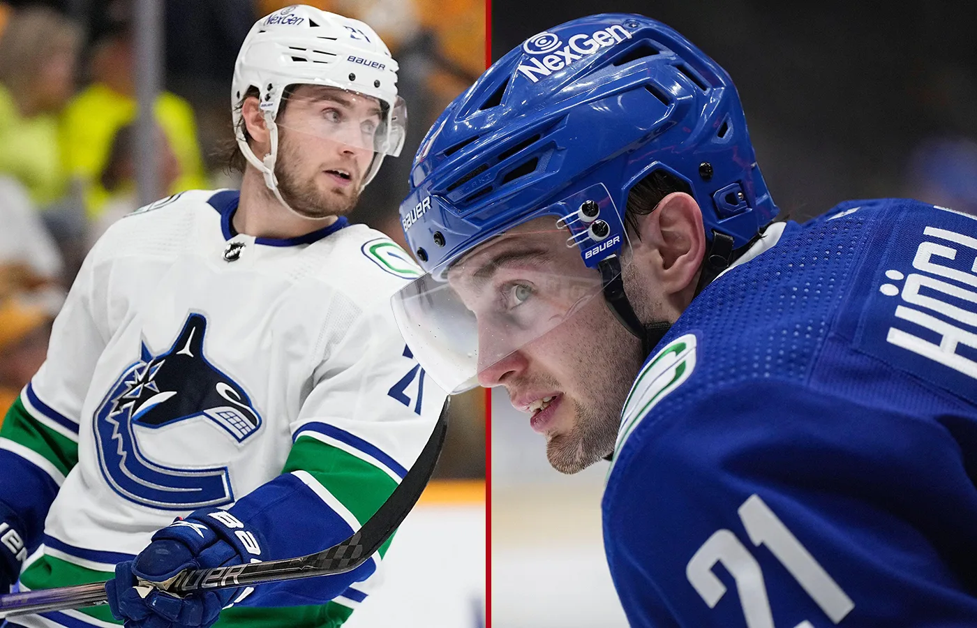 Nils Höglander. Vancouver Canucks. NHL.