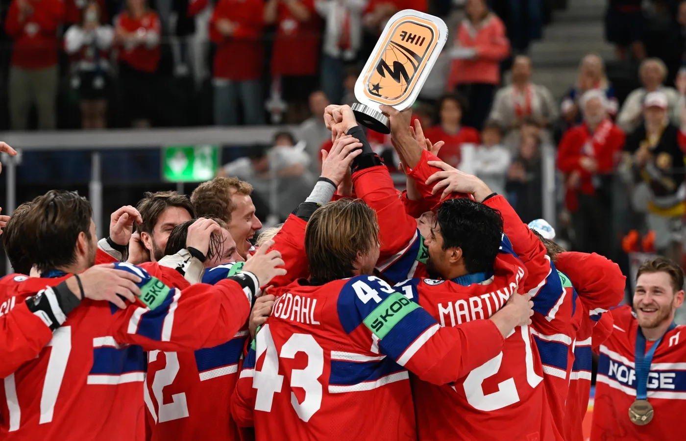 Norge tar VM-brons i ishockey 2026