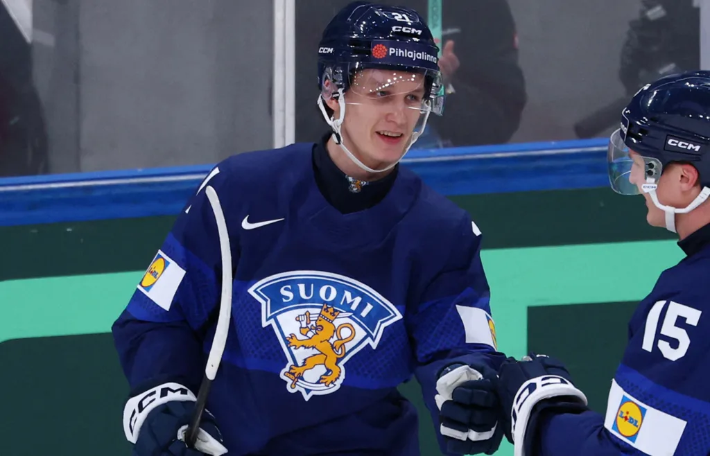 Patrik Puistola. Finland. Hockey-VM.