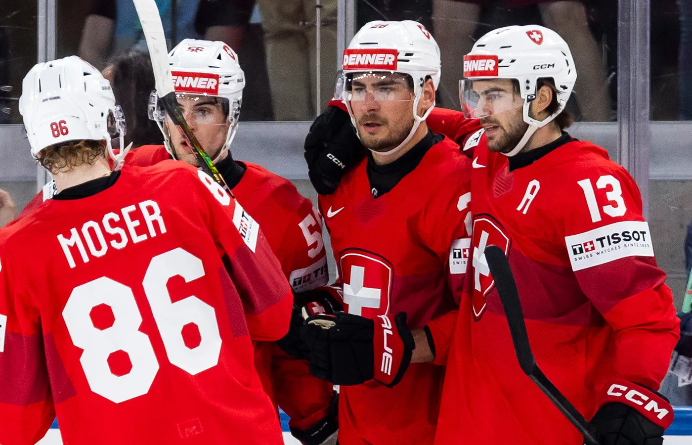 Schweiz. Hockey-VM.