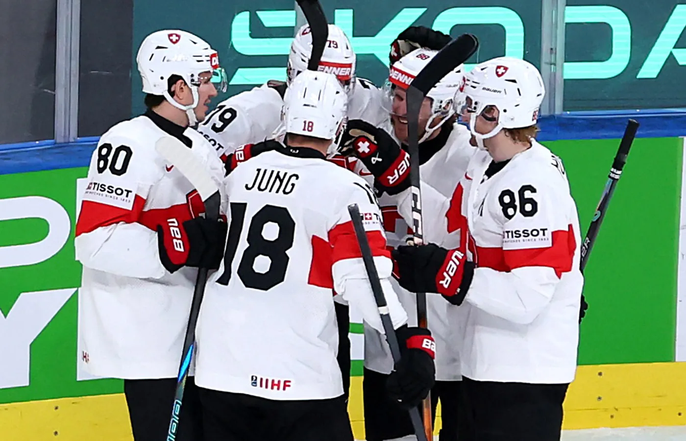 Schweiz. Hockey-VM.
