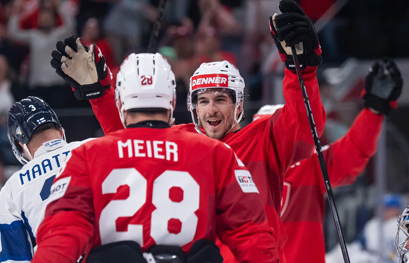 Schweiz. Hockey-VM.
