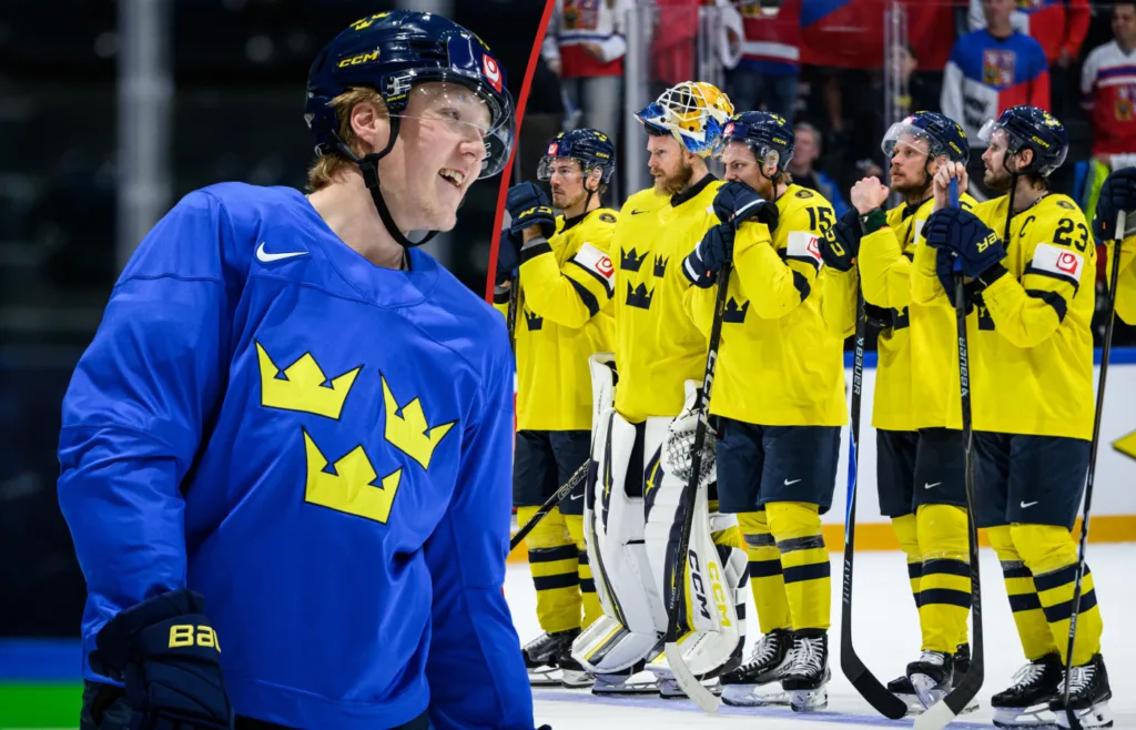 Simon Holmström. Tre Kronor. Hockey-VM.