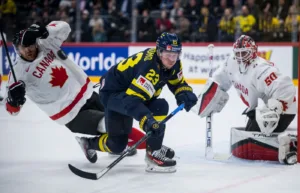 Hockey-VM på tv idag: Så sänds Kanada – Sverige