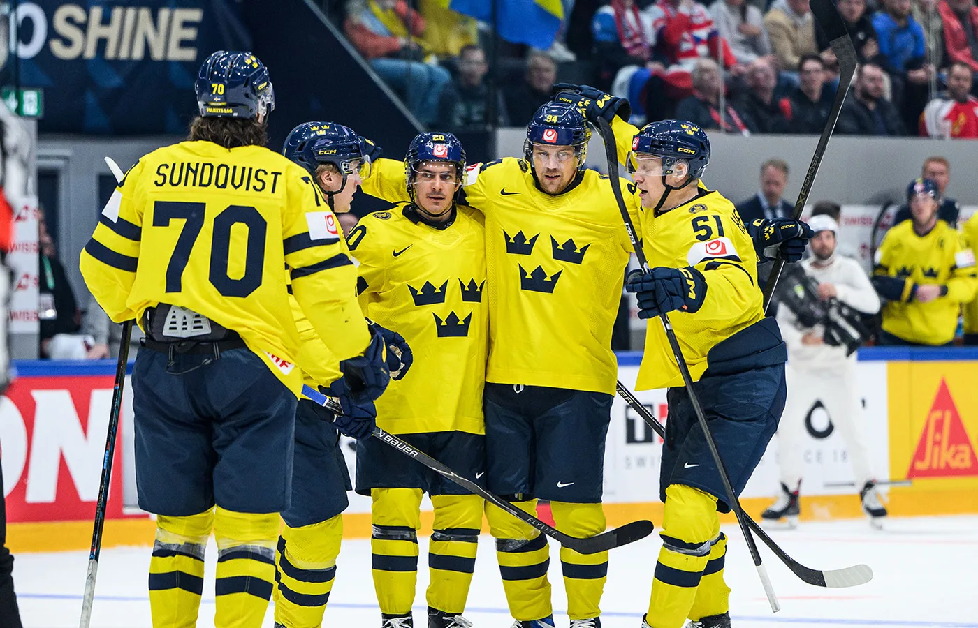 Live: Följ Tre Kronor-Slovenien här