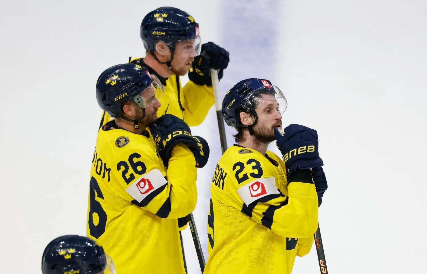 Sverige deppar efter förlusten mot Norge i hockey-VM 2026
