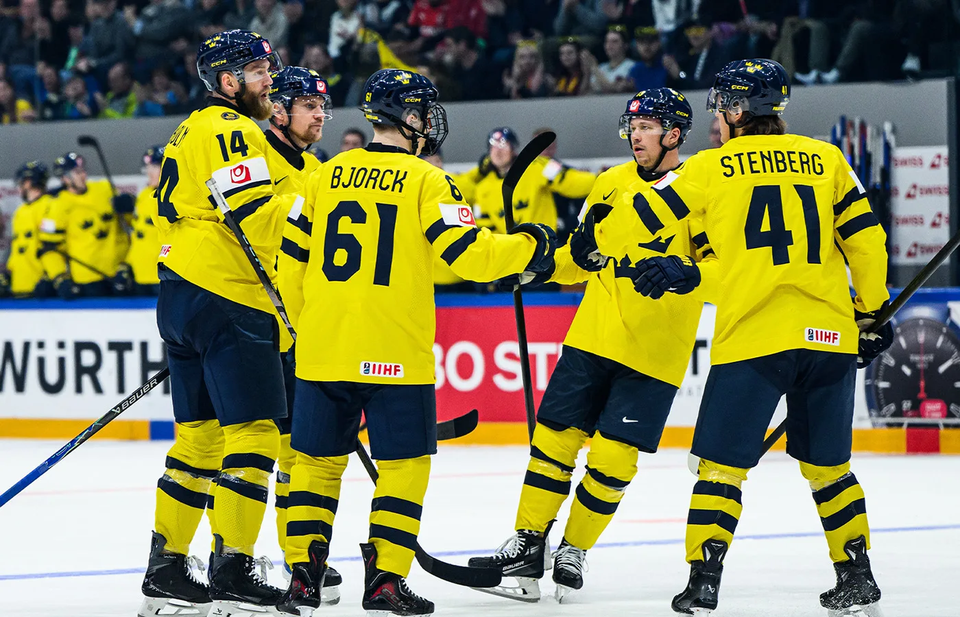 LIVE: Följ Tre Kronor-Tjeckien i Hockey-VM här