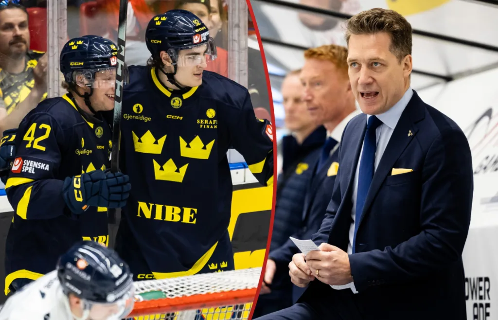 Tre Kronor. Fortuna Hockey Games. 