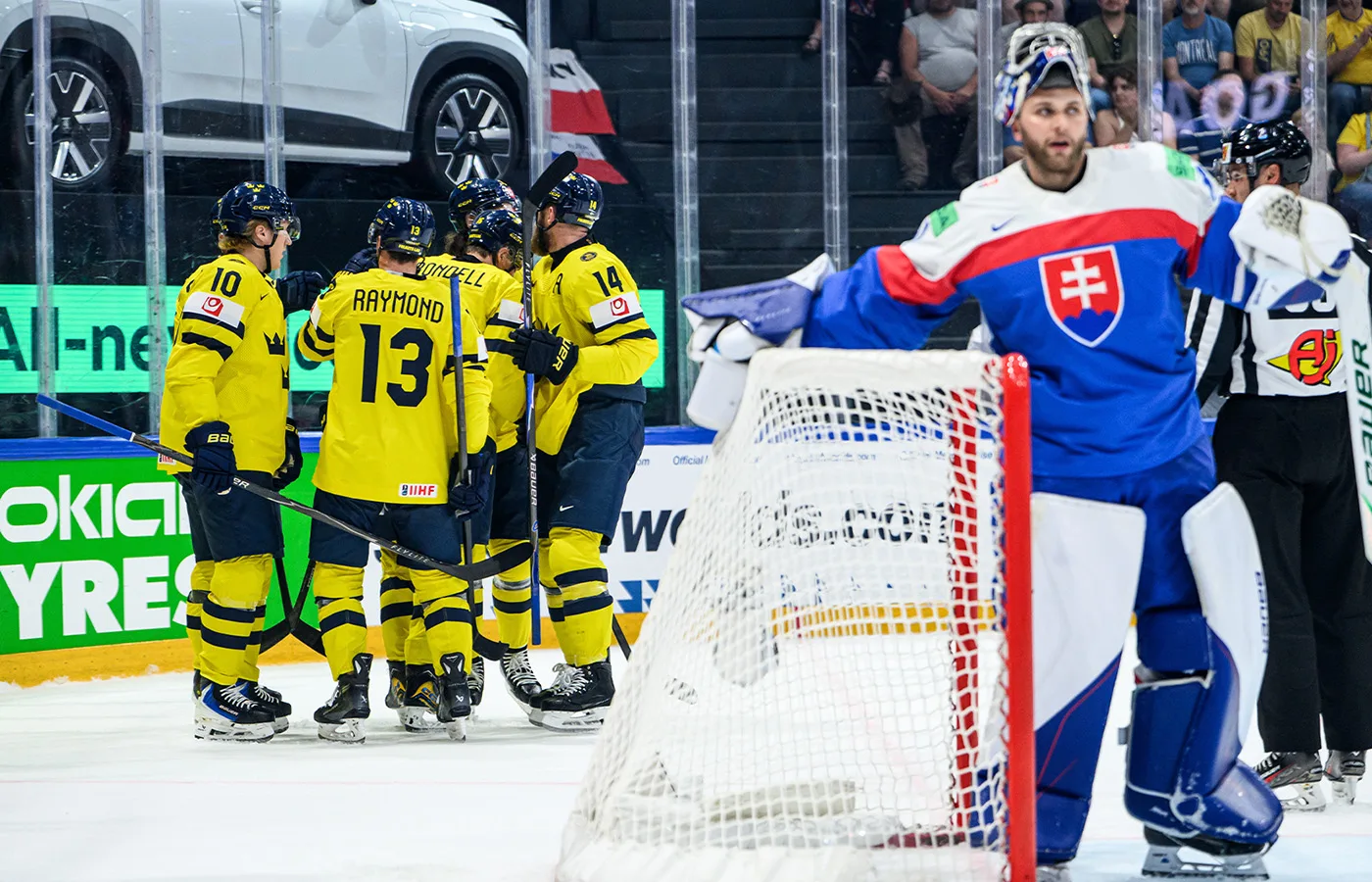 LIVE: Följ Tre Kronors kvartsfinal i Hockey-VM – minut för minut