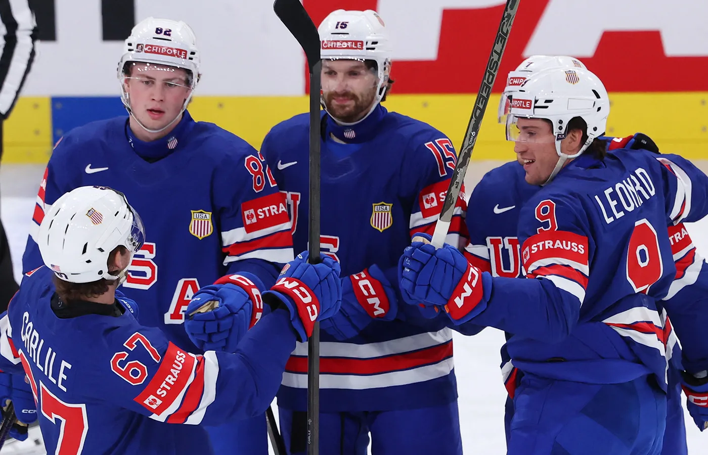 USA. Hockey-VM.