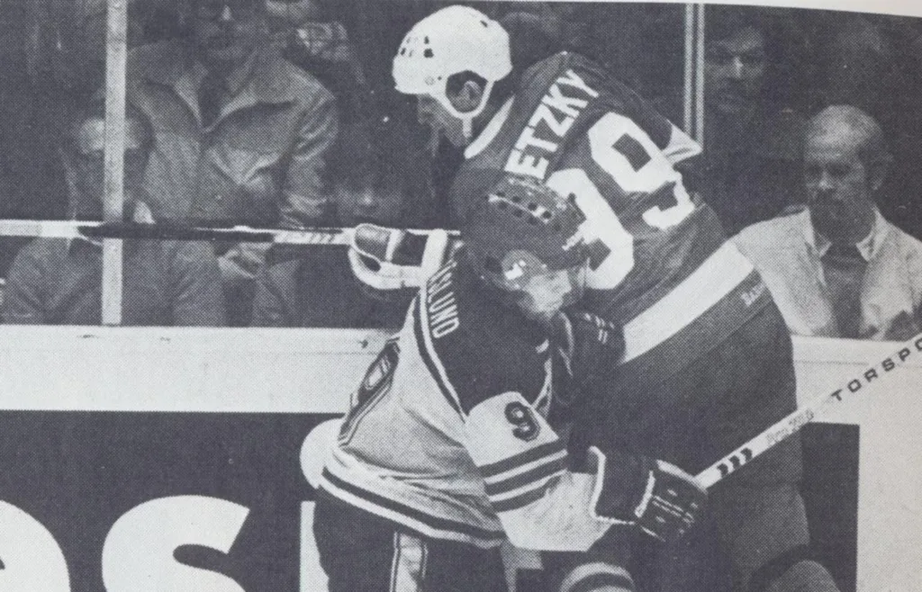 Wayne Gretzky. Mats Näslund. Kanada. Sverige.
