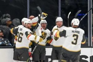 Vegas med seger i matchserien mot Anaheim Ducks