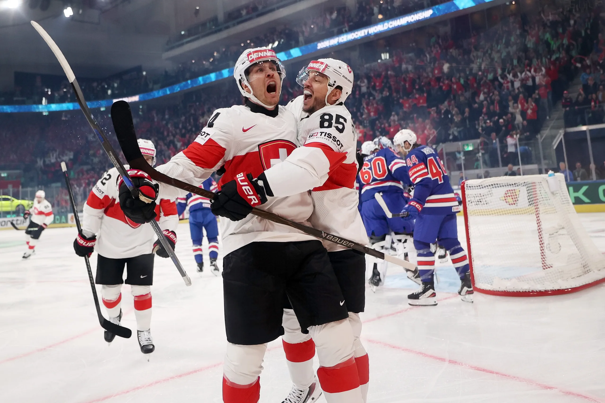 Schweiz vinnare mot Tyskland