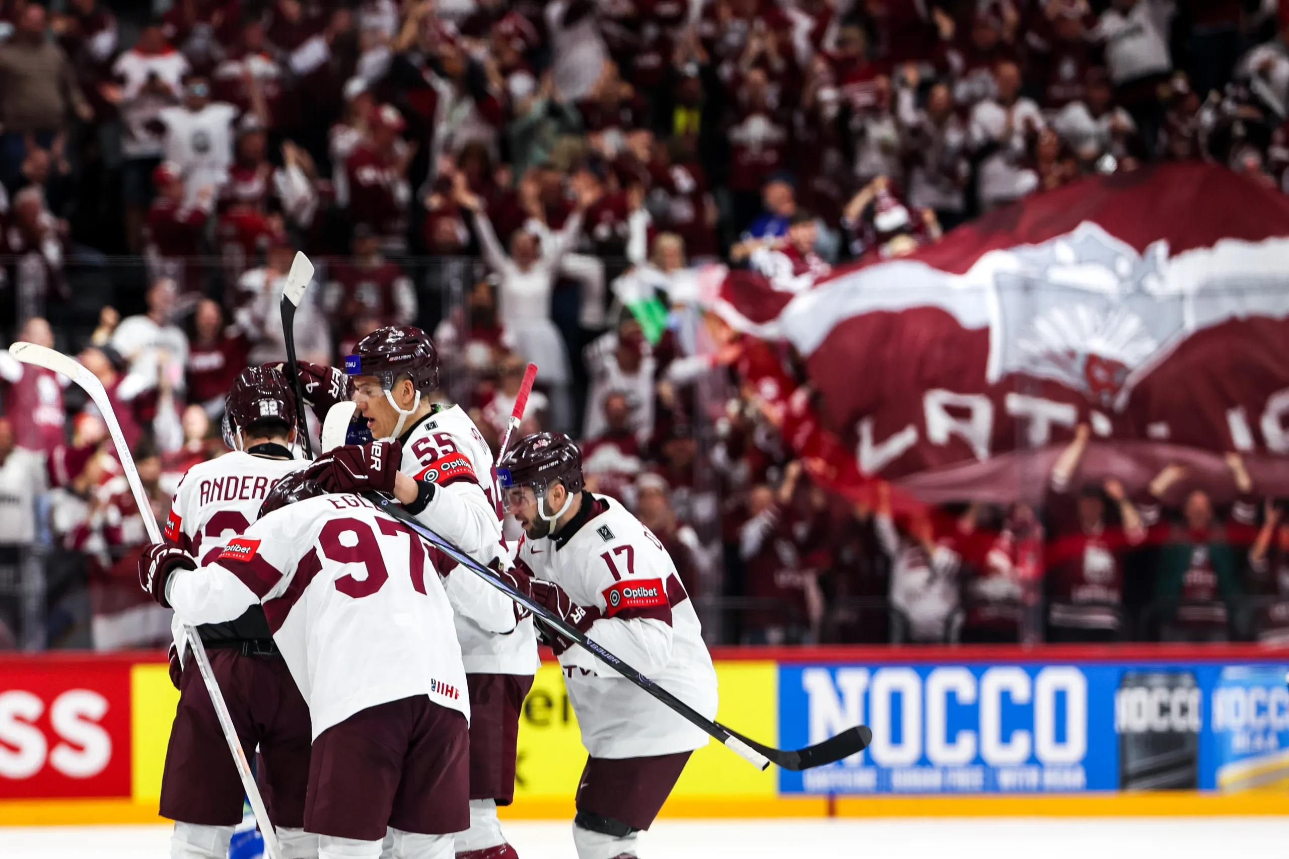 Lettland vinnare mot USA