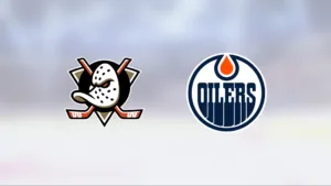 Anaheim Ducks säkrade segern mot Edmonton i sjätte matchen