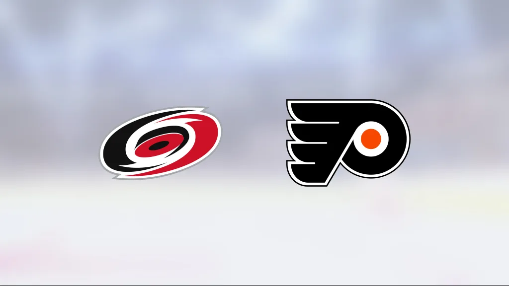 Carolina nollade Philadelphia – seger med 3–0