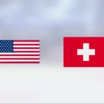 Seger för Schweiz mot USA