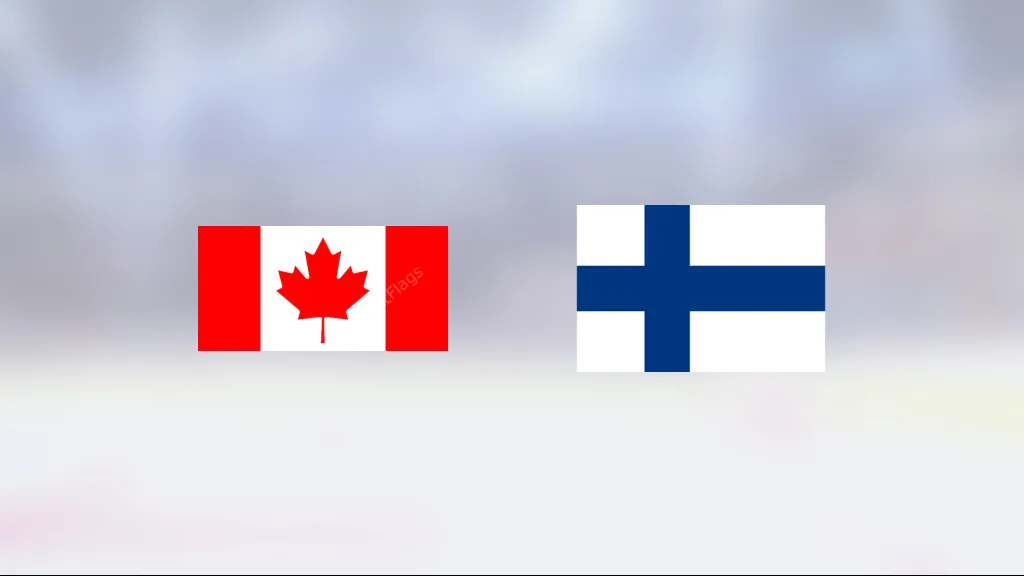 Finland-seger mot Kanada