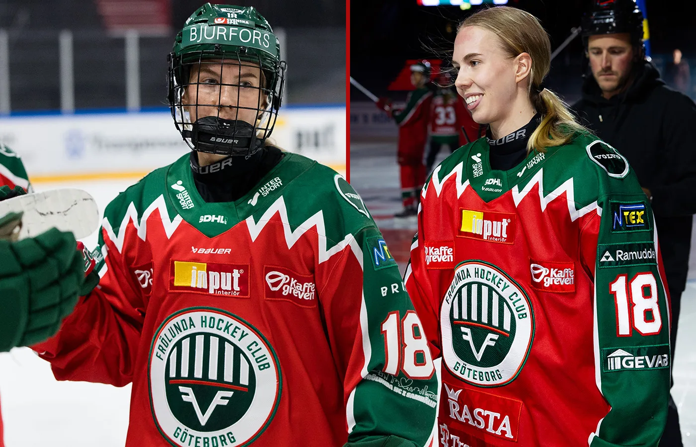 Elisa Holopainen. Frölunda.