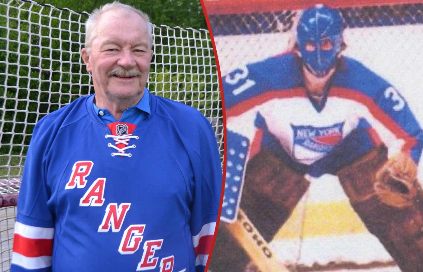 Han blev första svenske målvakten att spela i NHL