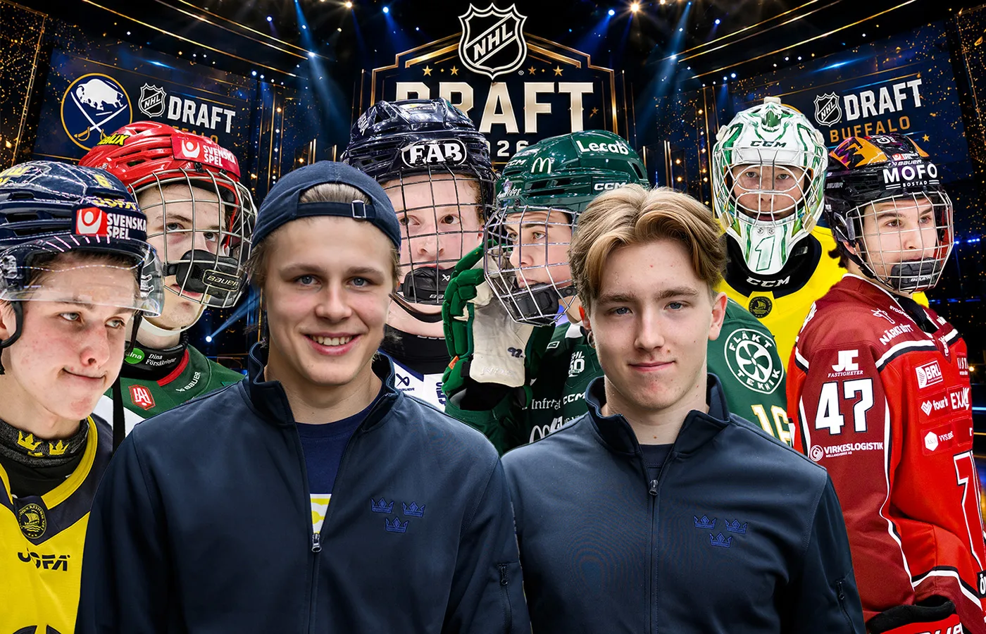 STOR RANKING: De 50 (!) hetaste spelarna i Sverige inför draften 2026