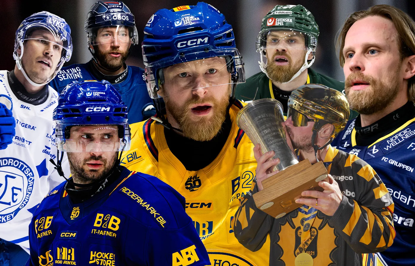 13 SHL-profiler som saknar kontrakt till nästa säsong