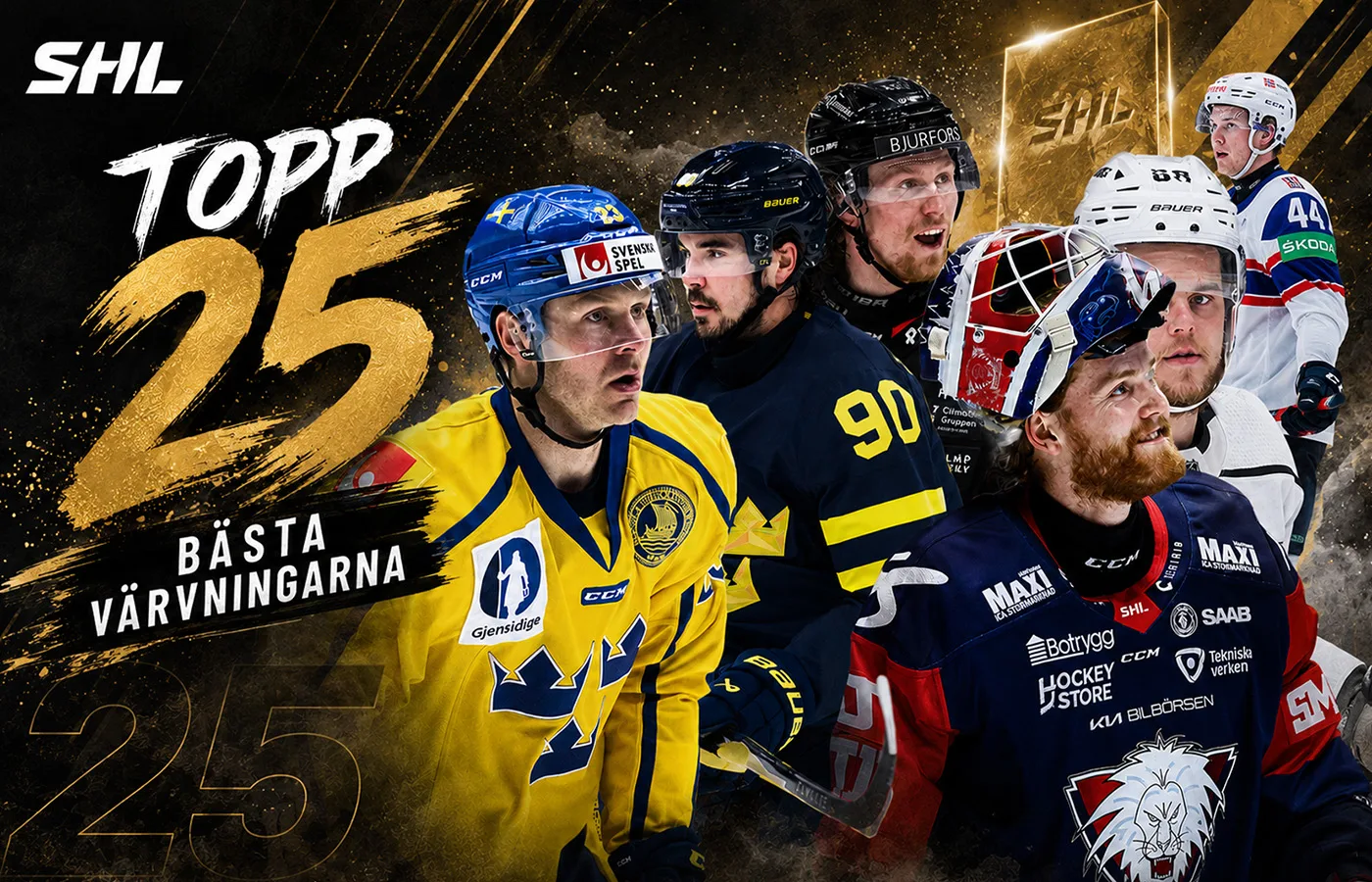 JÄTTELISTAN: Här är SHL:s 25 bästa nyförvärv